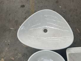 3 x Bathroom Basins - picture0' - Click to enlarge