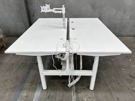 Double Electric Rising Desk - picture1' - Click to enlarge