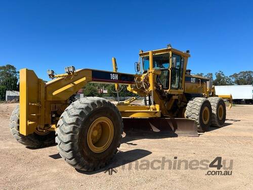 caption 2006 Caterpillar 16H Motor Grader - Total Hours: 28,005 - Ready for Work!