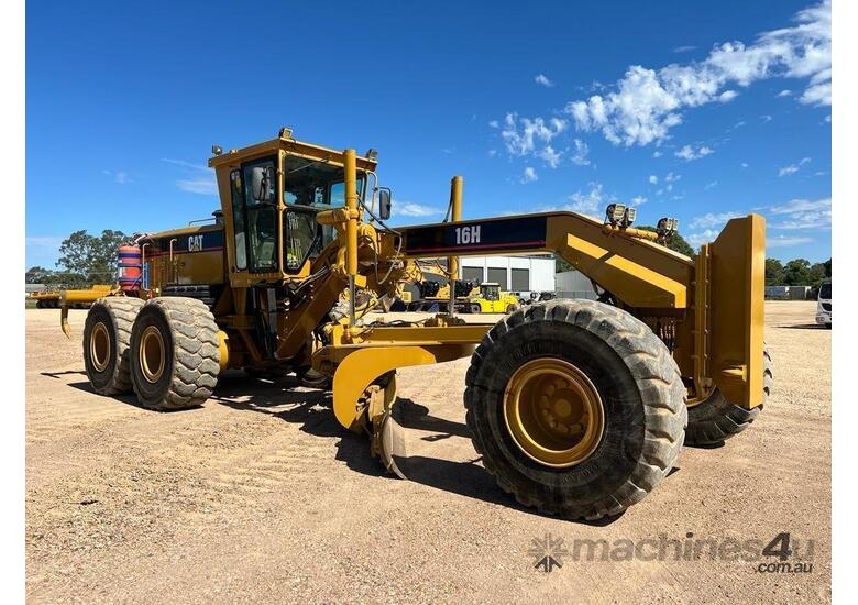 caption 2006 Caterpillar 16H Motor Grader - Total Hours: 28,005 - Ready for Work!
