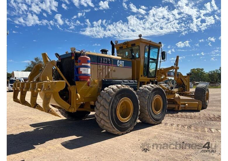 caption 2006 Caterpillar 16H Motor Grader - Total Hours: 28,005 - Ready for Work!