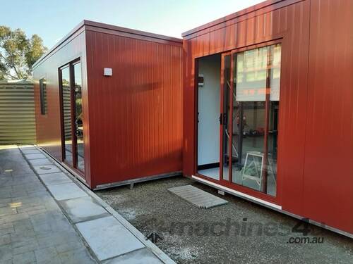 caption Auzbilt Portable Offices: 6m x 3.45m, For Sale