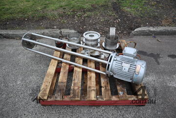 Stainless Steel High Shear Emulsifier Disperser Mixer - 7.5kW *