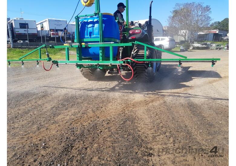 caption AgKing - 3PL Boom Sprayer 400L Tank w/ PTO Drive Pump, etc.