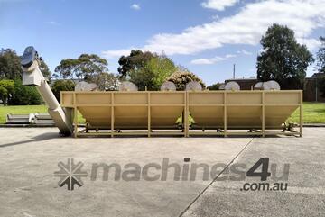 Plastics Recycling Wash Plant with Dewatering Auger