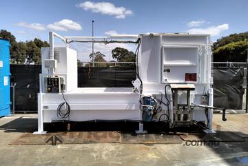 Industrial Hydraulic Waste Stationary Compactor - Wastech S2000