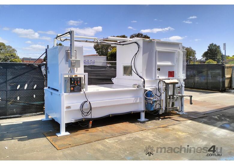 Industrial Hydraulic Waste Stationary Compactor - Wastech S2000 