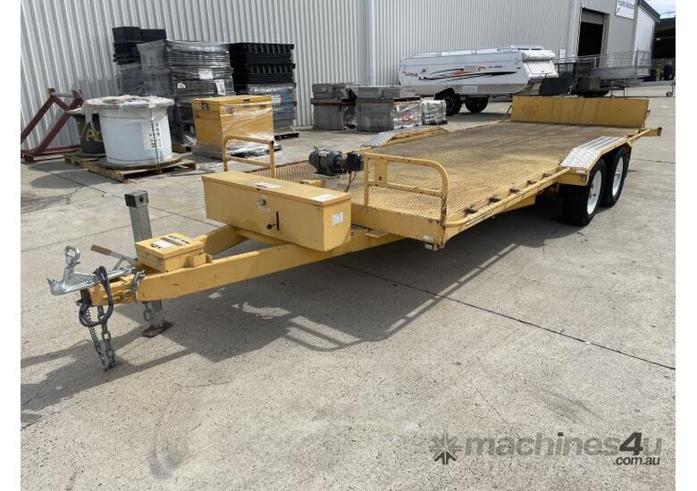 caption 2018 Dean Trailers Dual Axle Plant Trailer