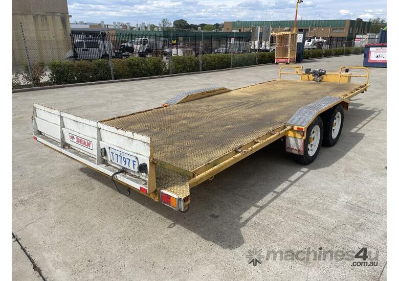 caption 2018 Dean Trailers Dual Axle Plant Trailer