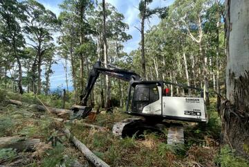 2020 25T EXCAVATOR HIDROMEK HIGH WIDE SPEC WITH ROSIN FELLING HEAD