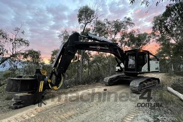 2020 25T Excavator Hidromek High Wide Spec With Rosin Felling Head