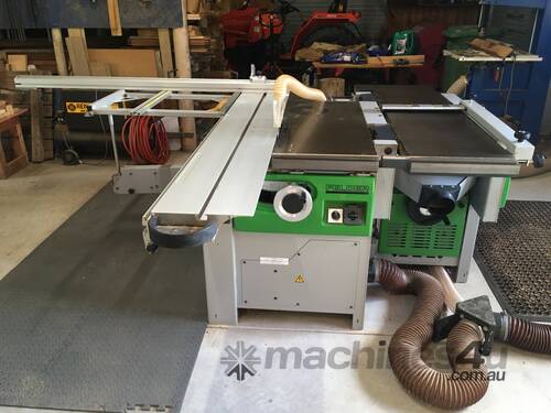 caption FELDER CF741 COMBINATION TABLE SAW, PLANER/THICKNESSER AND SPINDLE MOULDER
