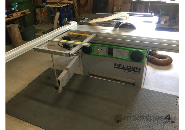 caption FELDER CF741 COMBINATION TABLE SAW, PLANER/THICKNESSER AND SPINDLE MOULDER