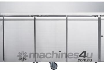 FED-X S/S Four Door Bench Fridge - XUB7C22S4V