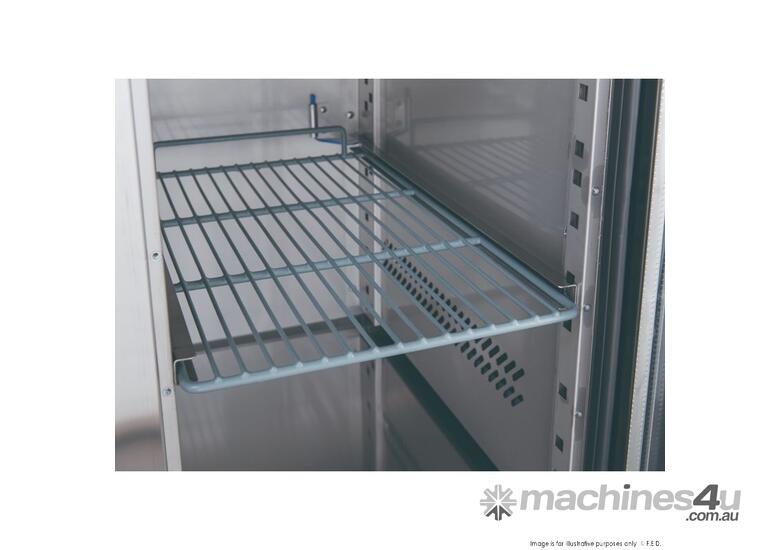 FED-X S/S Four Door Bench Fridge - XUB7C22S4V