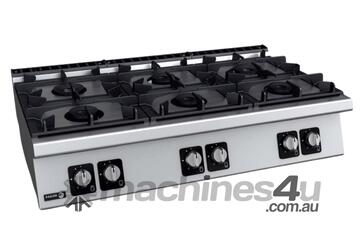 Fagor Kore 700 Series Bench Top 6 Gas Burners - C-G760H