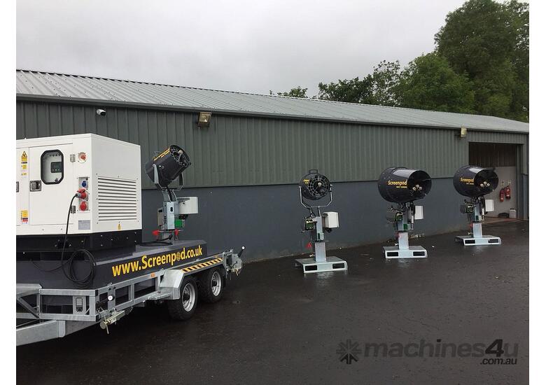 caption Screenpod Dust Cannon S-Series - Designed for Effective Dust Control