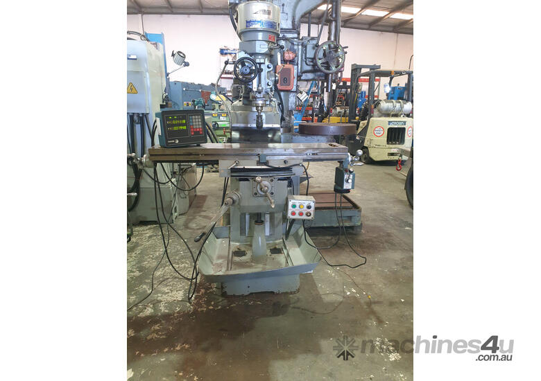caption Herless Turret Mill