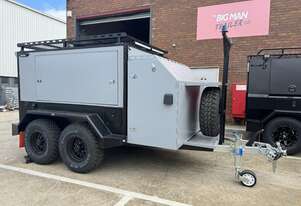 Ultimate Carpentry Builders Trailer 240v System Grey 3500KG ATM Tradie Trailer BIGMAN TRAILER