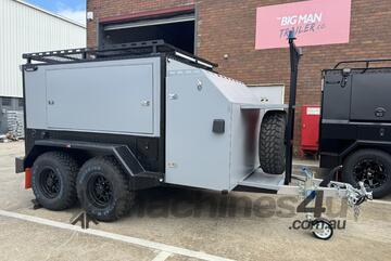 Ultimate Carpentry Builders Trailer 240v System Grey 3500KG ATM Tradie Trailer BIGMAN TRAILER