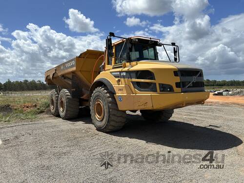 caption 2019 Volvo A45G Articulated Dump Truck