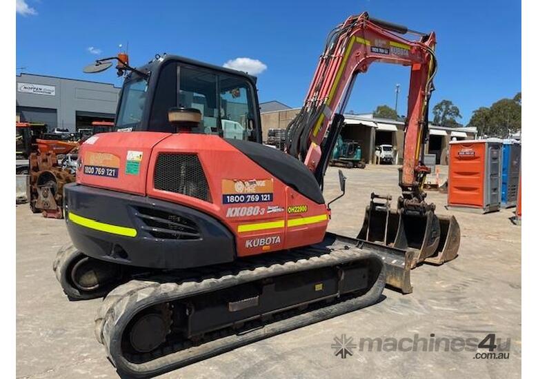 2015 Kubota Kx080-3Sgla 