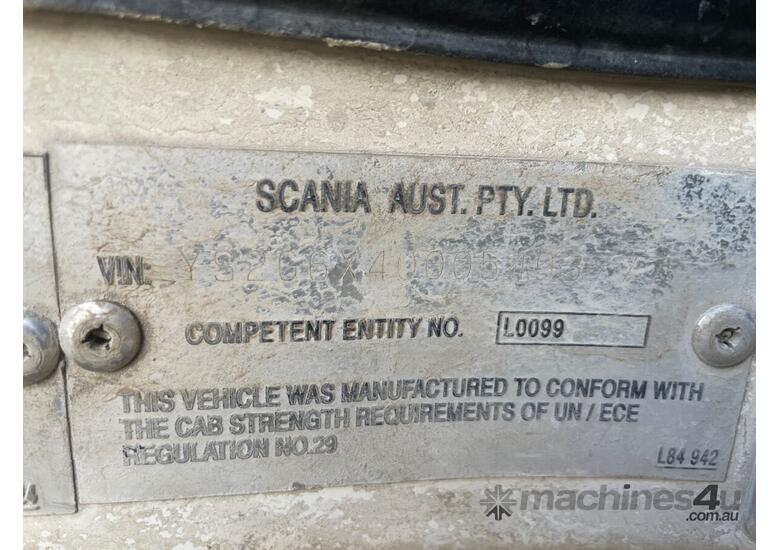 caption 2018 Scania G480 6x4 Prime Mover