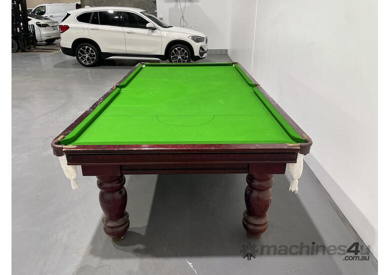 caption 9ft Solid Slate Pool Table & Accessories