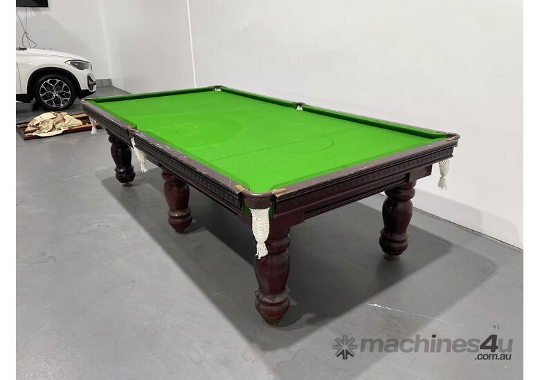 caption 9ft Solid Slate Pool Table & Accessories