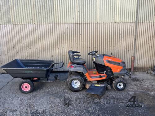 caption Husqvarna TS 342 Ride on Mower