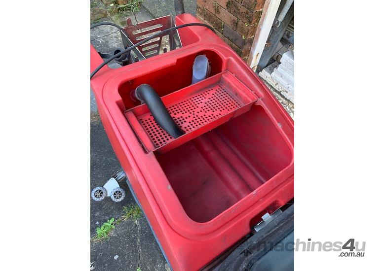 Walk behind floor scrubber - used