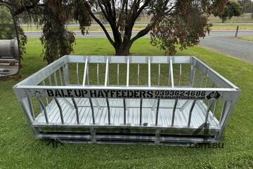 Bale Up Sheep Feeders
