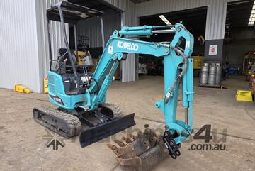 2020 KOBELCO SK17SR-5 1.7T EXCAVATOR (M1084) WITH HITCH, 3 X BUCKETS , CIVUIL SPEC AND 1814 HOURS