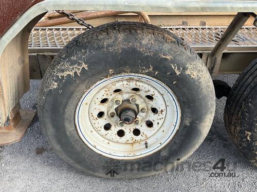 caption 2015 Carter Wesco BTSW450 Tandem Axle Plant Trailer