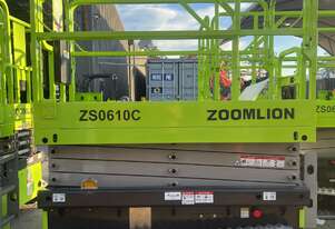 Zoomlion ZS0610C 2023 22ft Electric Scissor Lift - 250kg SWL