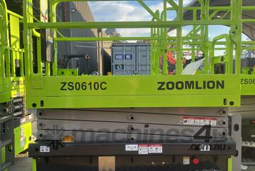 Zoomlion ZS0610C 2023 22ft Electric Scissor Lift - 250kg SWL