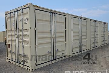 40' High Cube Multi 4 Door Container