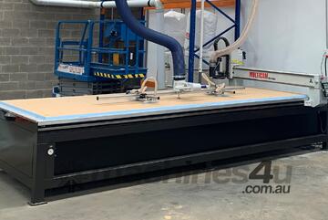 Multicam CNC 4000x1600mm bed - ONLY 800 hours run time (less than 6 months use)