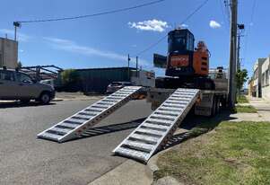 3.0 T ALLOY LOADING RAMPS - 3.5 m SERRATED