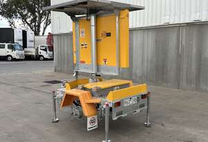 2024 Data Signs A Single Axle VMS Board Trailer **NO WHEELS**