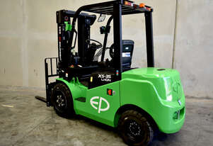 New EP EFX-351 3.5 Tonne Electric Forklift with Fork Positioner - 7 Year Warranty