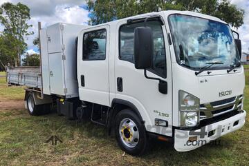 Isuzu NPR65/190 Crew 4x2 Dualcab Tipper. Ex Council
