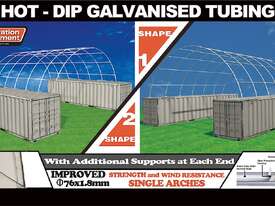 Unused Heavy duty 40ft Container Shelter - picture0' - Click to enlarge
