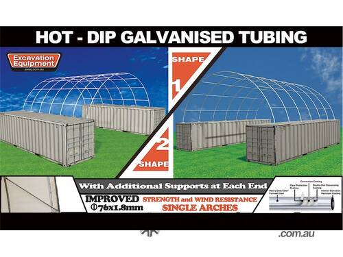Unused Heavy duty 40ft Container Shelter