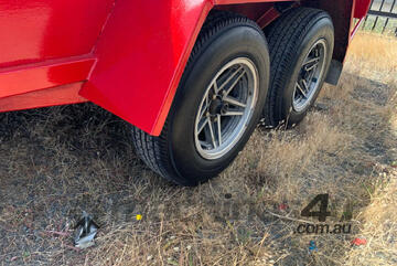 Homemade Tandem Axle Box Trailer