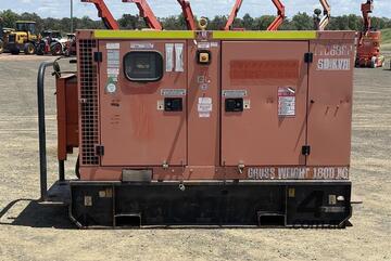 2012 CUMMINS C50D D5R 55KVA GENERATOR