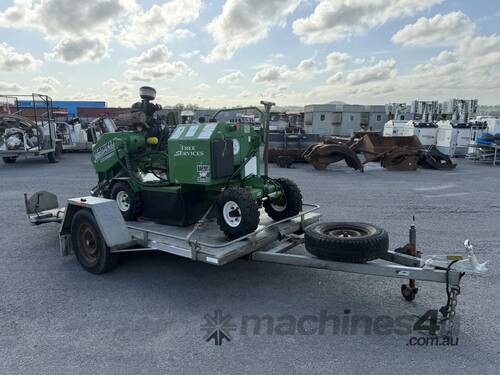 Bandit 2100SP Stump Grinder & Trailer Combination