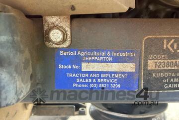 2016 Kubota T2380AU Ride On Mower