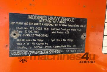 2021 Graham Lusty Trailers GLT Triaxle Tri Axle Tanker Trailer