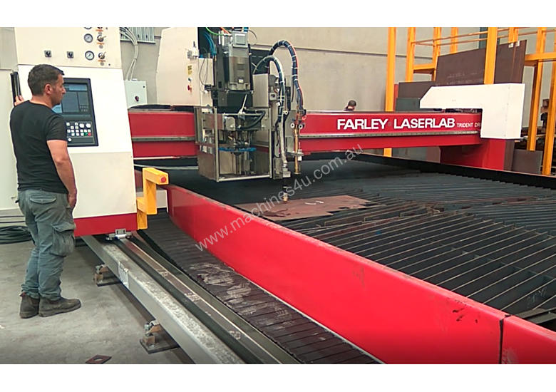 New 2018 farley laserlab Farley Trident Plasma BT40 Drill Machine CNC